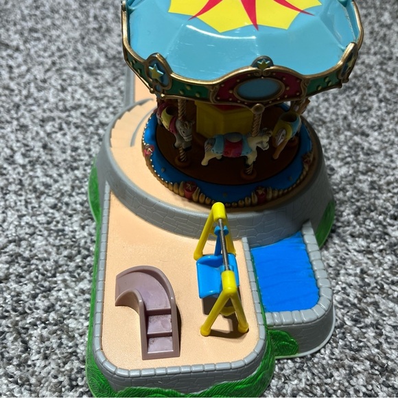Blue Box Toys Tiny Dreams Musical Amusement Park Polly Pocket Style Vintage - Picture 5 of 12